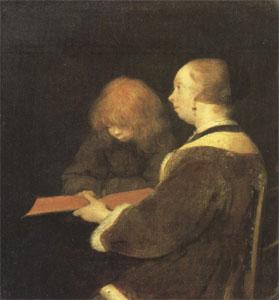 Gerard Ter Borch The Reading Lesson (mk05)